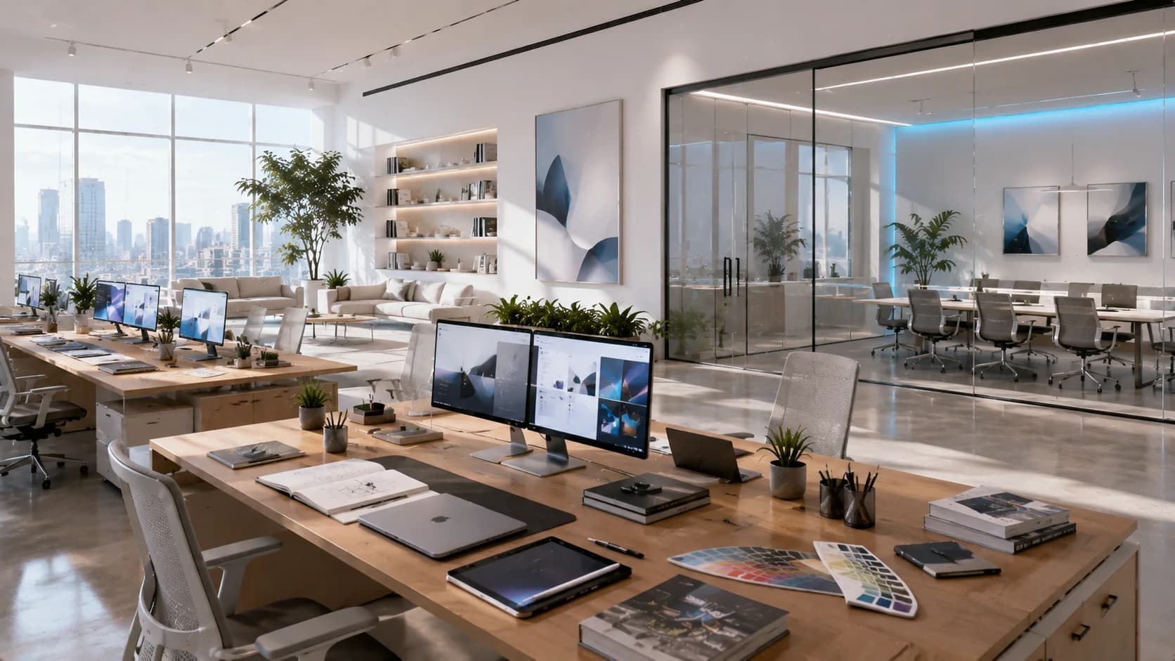 BrandHive Studio Creative Office Interior