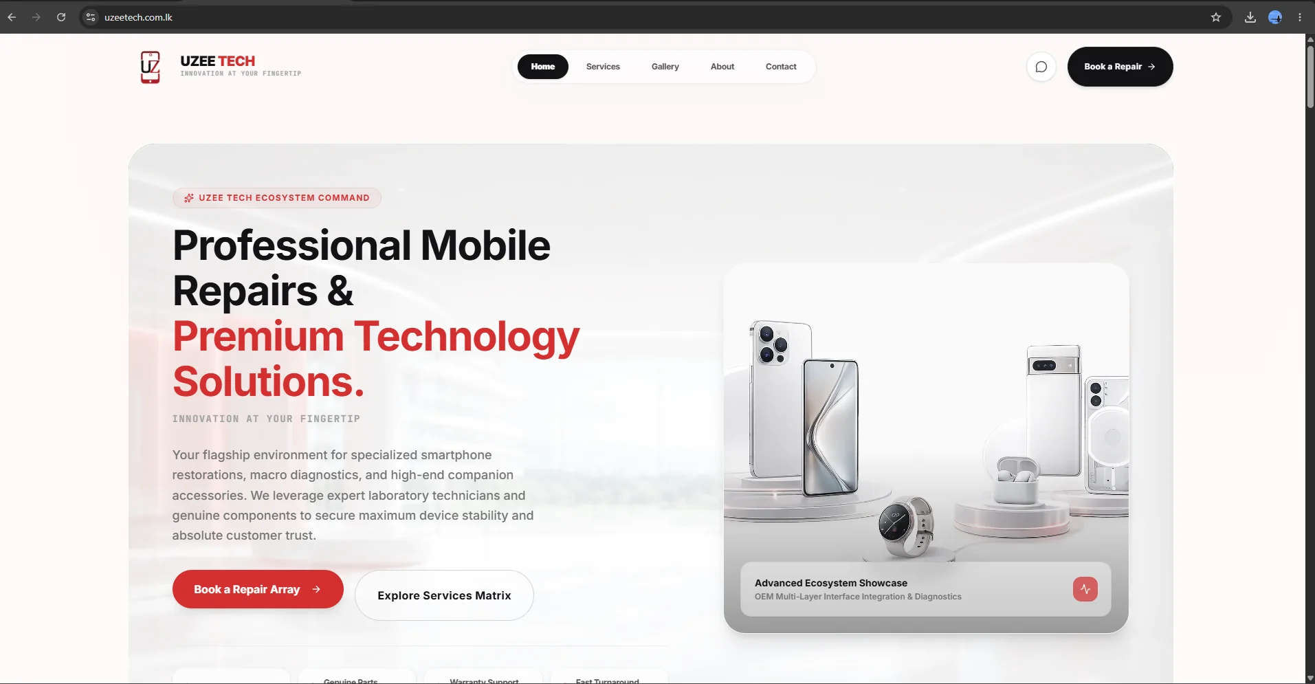 UZEE TECH - Website Design Image 2