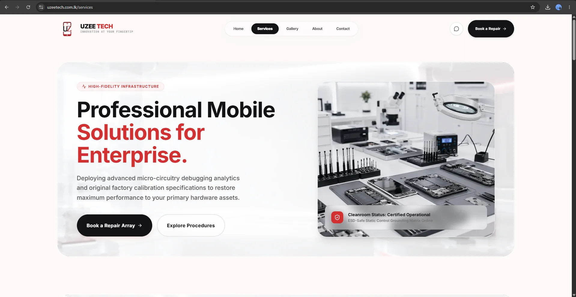 UZEE TECH - Website Design Image 4