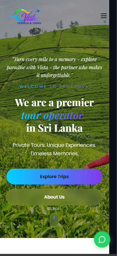 Vista Travels and Tours - Website Design Image 6
